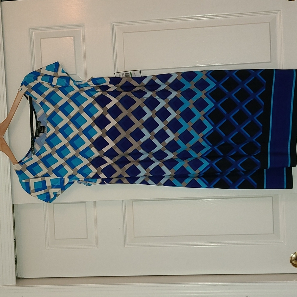 Women's cap sleeve dress.